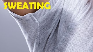 how to stop sweating underarms naturally at home