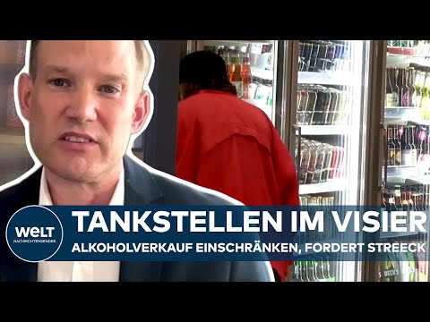 Video Thumbnail: TANKSTELLEN IM VISIER: Drogenbeauftragter Streeck will den Verkauf von Alkohol einschränken