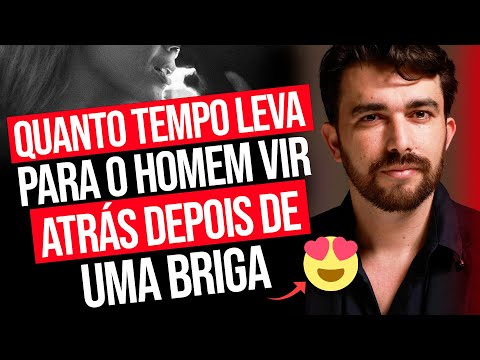 How long does it take for a man to come back after a fight?