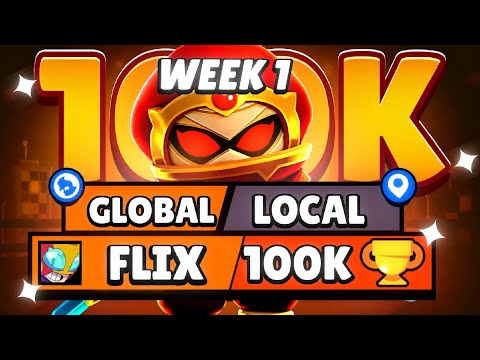 100K In 30 Days In BrawlStars! (Week #1)