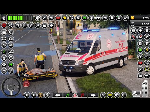 Ambulance Game - City Rescue 3D || Ambulance Simulator Car Driver