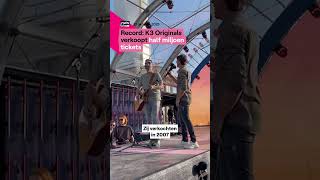 Record: K3 Originals verkoopt half miljoen tickets