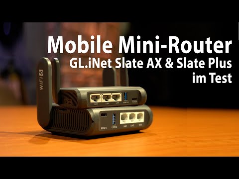 Schnelle Reise-Router - GL.iNet Slate AX und Slate Plus im Doppeltest