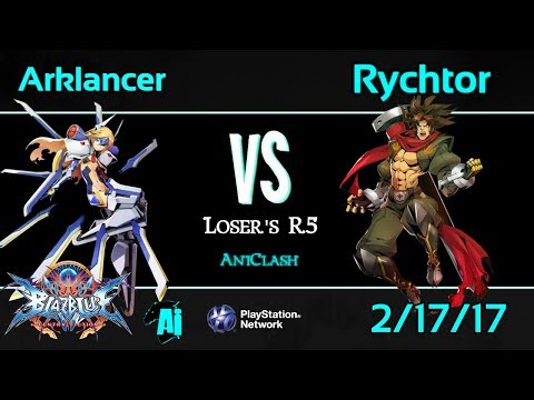 AniClash 60 - Rychtor (Bang) vs. Arklancer (Mu) Loser's R5 - BBCF Blazblue CF