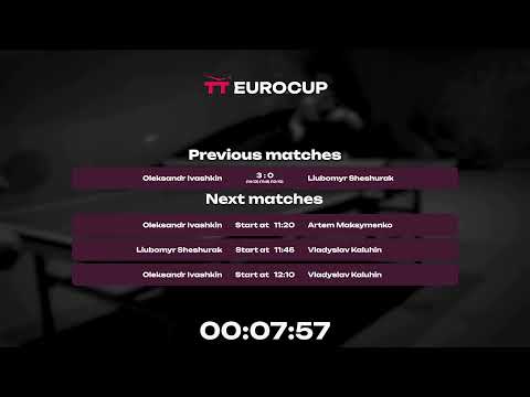 09:30 Oleksandr Ivashkin - Liubomyr Sheshurak 21.09.2023 TT Euro.Cup Ukraine Star. TABLE 3