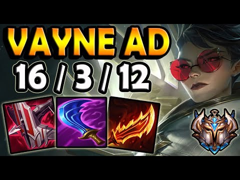 Vayne ADC vs Jhin - NA Challenger Patch 11.17 ✅