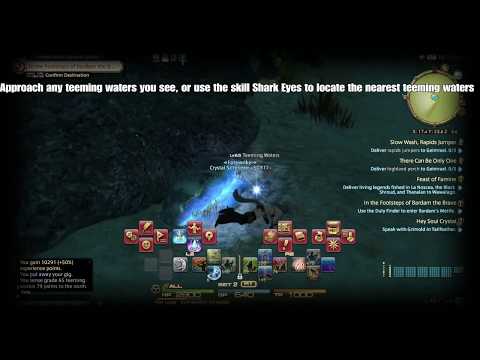 Final Fantasy XIV: Stormblood | How to spearfish (Obsolete)