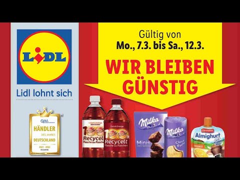 🛒 Lidl Katalog Prospekt 7. bis 12. März 2022 - Neuigkeiten, Angebote Deutschland 🇩🇪