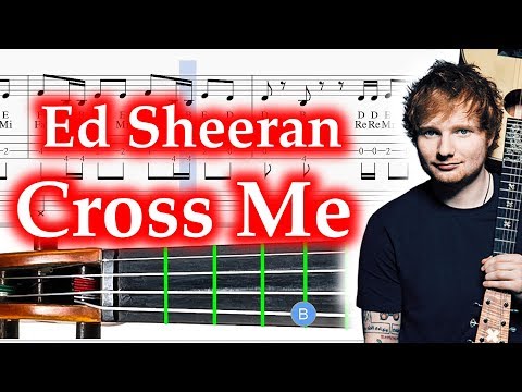 Cross Me Violin Tabs - Ed Sheeran Cross Me Notes Solo Tutorial