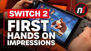 We've ACTUALLY Held & Played the Switch 2 - How's It Feel?