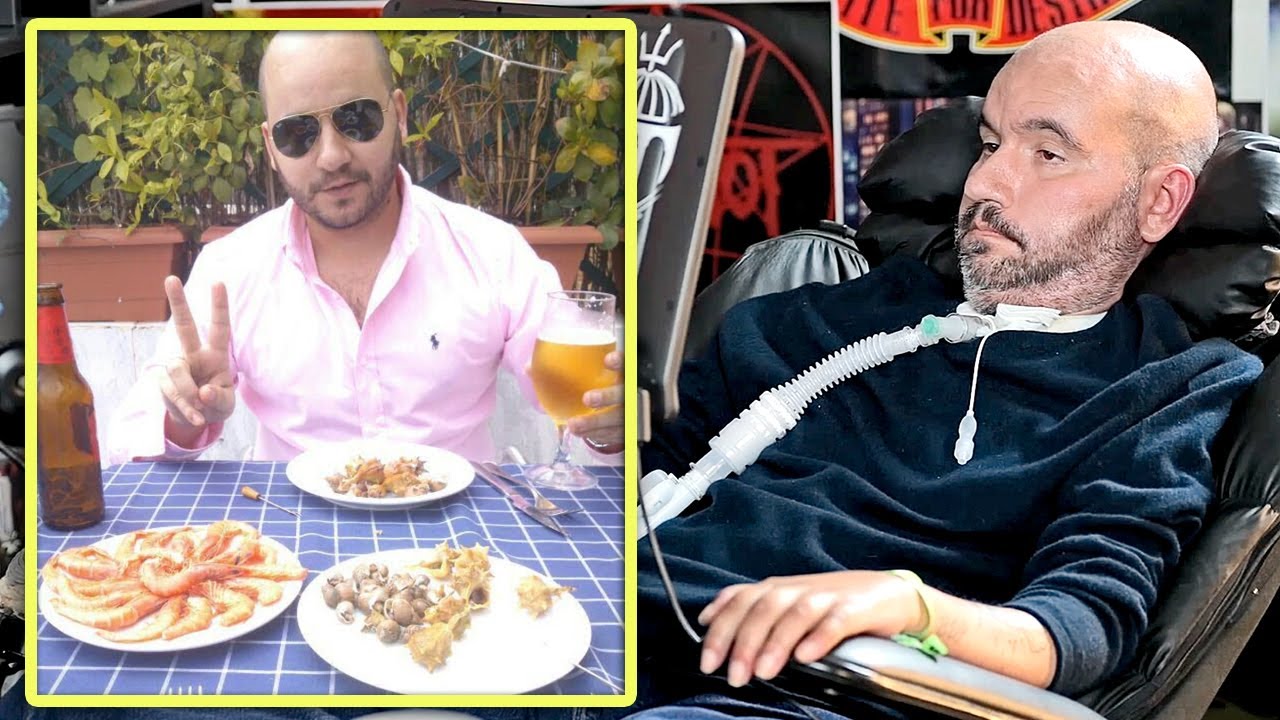 Enfermo de ELA explica cómo ha evolucionado durante 11 años hasta llegar a no poder mover nada