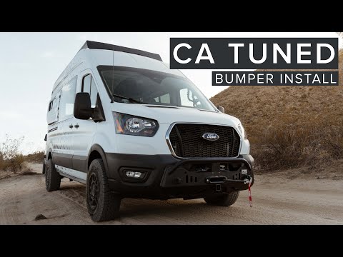 CAtuned Off Road Hammerhead Bumper Install | Ford Transit AWD