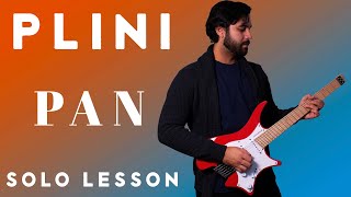 Plini - Pan SOLO Guitar Lesson + TAB
