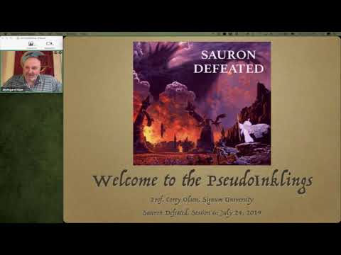 Sauron Defeated: Session 7 - Welcome to the PsuedoInklings