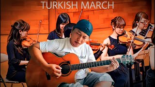 Download lagu Turkish March - Mozart (Guitar fingerstyle COVER) Alip ba ta feat ORCHESTRA mp3