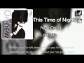 This Time of Night with lyrics by New Order