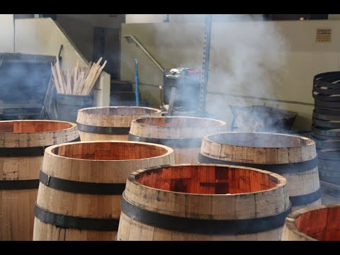 Behind the barrel at Seguin Moreau