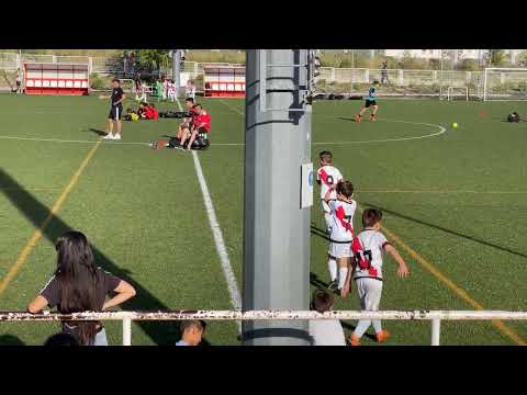 EF ARGANDA A (1-2) RAYO VALLECANO B Segunda parte. Prebenjamin