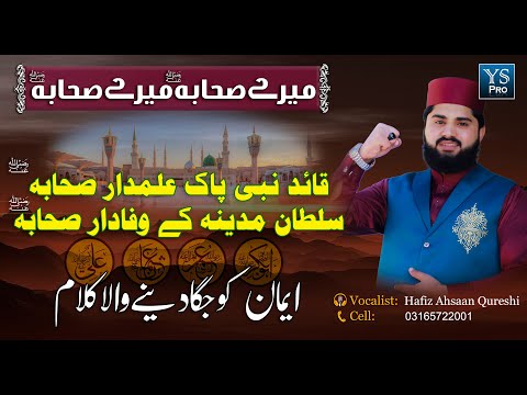 Best Manqabat | Mere Sahaba  | Sultan E Madina Kay Wafadar Sahaba | Hafiz Ahsaan Qureshi | YS Pro