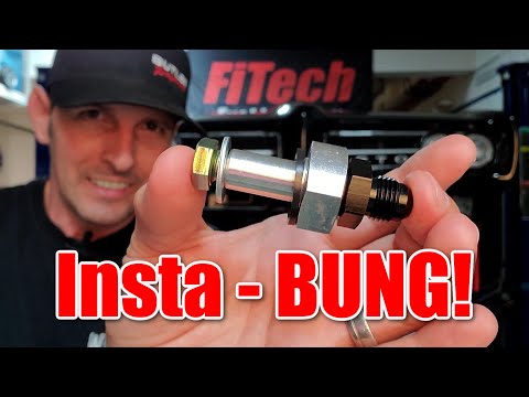 Fuel Injection Conversion, Part 3: Easy Install - Fuel Return Bung - FiTech