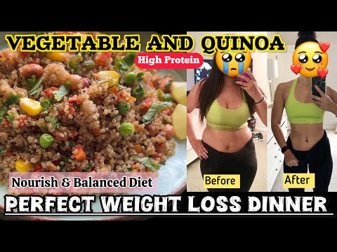 Quinoa for Weight Loss | Vegetable Quinoa Recipe for Weight Loss |High Protein Quinoa Recipe #quinoa