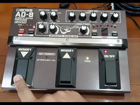 Boss AD-8 Acoustic Guitar Processor – Excellent Condition image 7