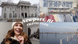 My FIRST TIME in Newport, Rhode Island | TRAVEL VLOG