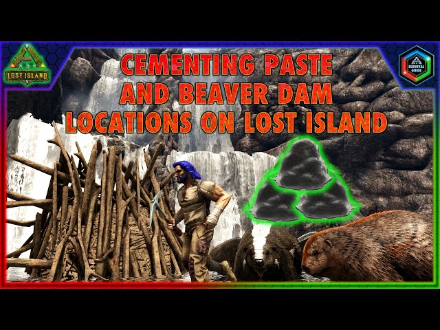 Top 3 ways to collect cementing paste in ARK: Lost Island