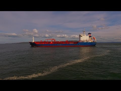 DJI Phantom 3 Advanced - Triple Ship Chase - Ganges Star, Dongeborg & Filia Nettie