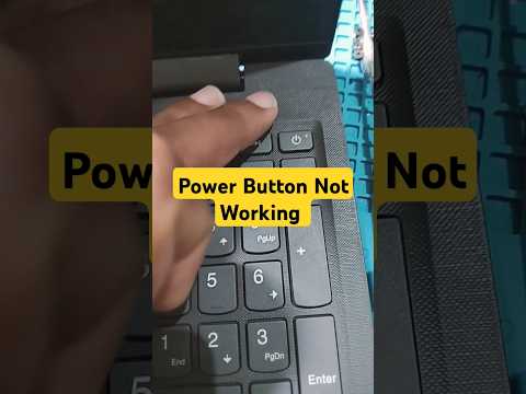 Laptop Keyboard Power Button Not Working Problem#macnitesh#keyboardtricks#virulshorts#2024short