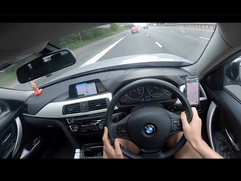 BMW F30 316d POV - SPORT & ECO PRO MODE REVIEW