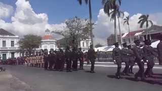 preview picture of video 'National Heros Day Parade Spanish Town'