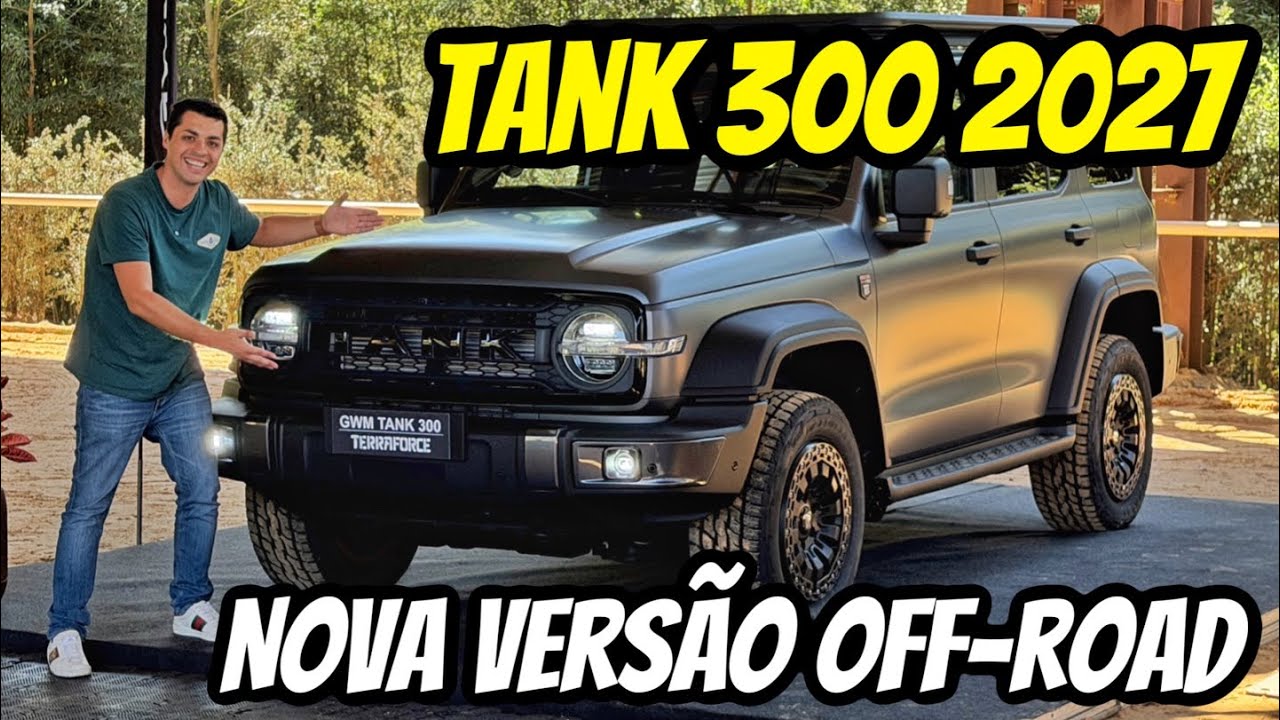 NOVO GWM TANK 300 TERRAFORCE FLEX - LANÇAMENTO AGORA!