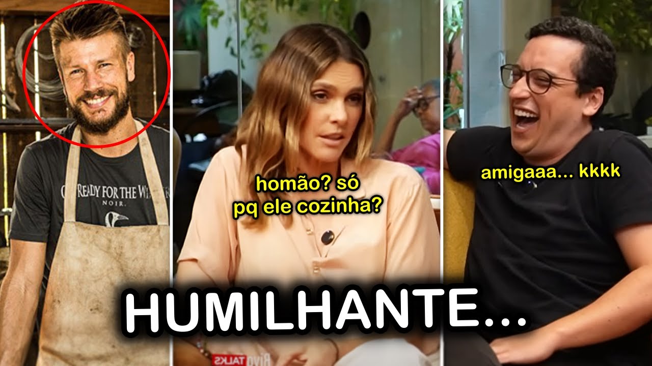 Isso é ter uma esposa FƐMlNlSTA... Fernanda Lima DESMERECE Rodrigo Hilbert AO VIVO