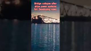Balitmore Key Bridge Crash. Subscribe for more in depth details.