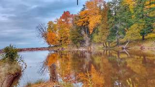 preview picture of video 'Autumn in the Porcupine Mountains'
