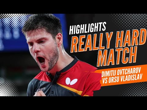 BEST POINTS OF A VERY CLOSED MATCH / URSU VS OVTCHAROV 2022 / HIGHLIGHTS