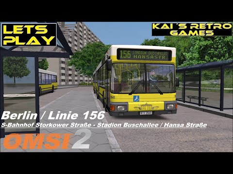 "OMSI 2" Berlin - Linie 156 / NG 272 Gelenkbus