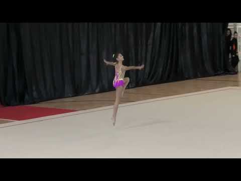 Torneo Rappresentativa  UISP - 20/11/22 -3° cat. Allieve  Elite - Gaia Nigido  corpo libero