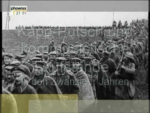 Die Zwanziger Jahre: Kapp-Putsch, Arbeiterkämpfe und kommunistische Aufstände