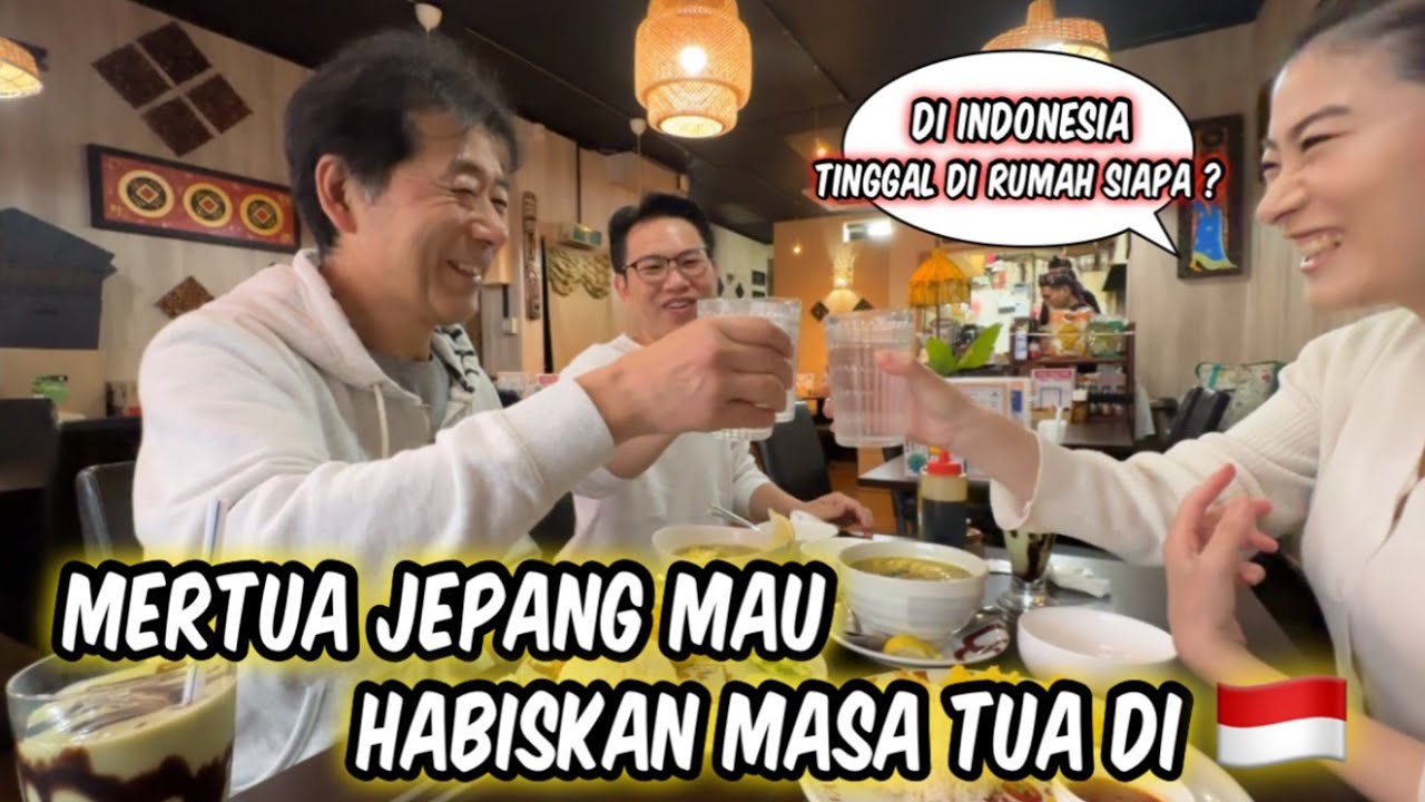 UDAH PENSIUN MERTUA JEPANG BERENCANA HABISKAN MASA TUA DI INDONESIA
