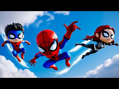 Spider Heroes Fly into Action! 🕷️✈️| Marvel's Spidey and His Amazing Friends
