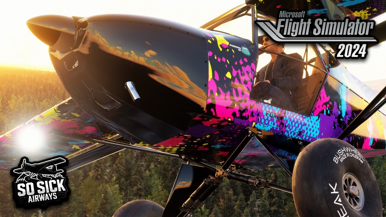 Marshall Alaska - KitFox Experimental Aircraft in Microsoft Flight simulator 2024