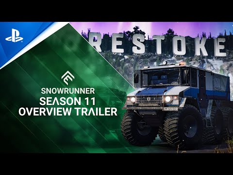 SnowRunner - Season 11 Overview Trailer | PS5 & PS4 Games