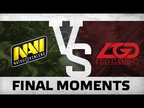 WATCH FIRST: Final Moments by Na`Vi vs LGD @ The International 6