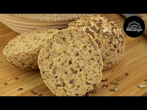 Delicious wholemeal rolls without flour!