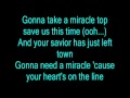 Bon Jovi - Miracle (with lyrics)