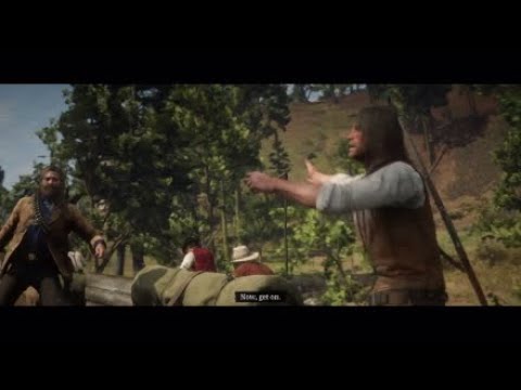 Red Dead Redemption 2 - John Gets Shot