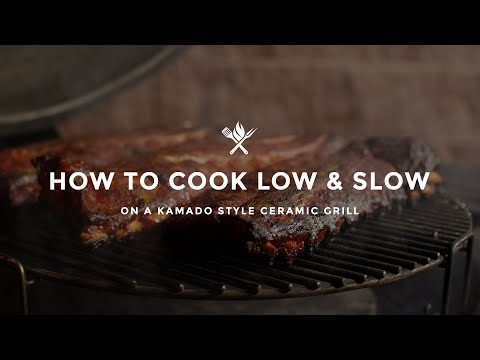 How to Cook Low & Slow on a Ceramic Grill