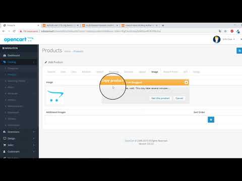 "Import products from Banggood" OpenCart extension Usage